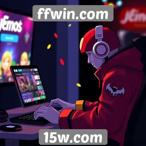 Experiência de usuário no site ffwin.com
