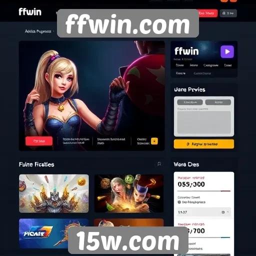 Análise da interface do usuário de ffwin.com